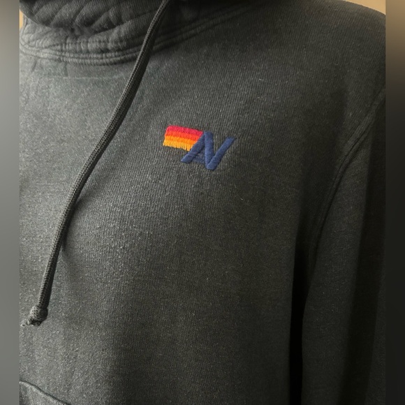 Aviator Nation Ninja Long Sleeve Pullover Hoodie Sweatshirt Navy Blue Small - Picture 3 of 7